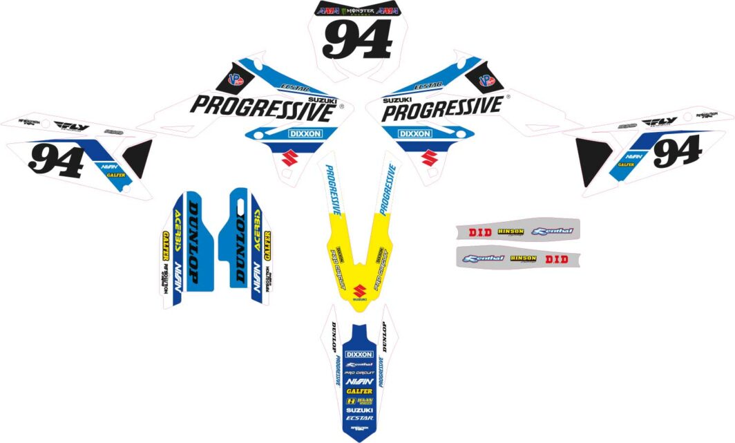 KIT DECO suzuki-Roczen-replica-San-Diego-2024-semi-personnalise